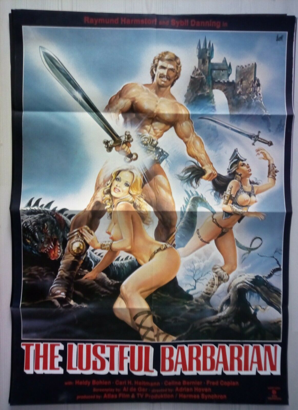 Movie Poster -  The Lustful Barbarian