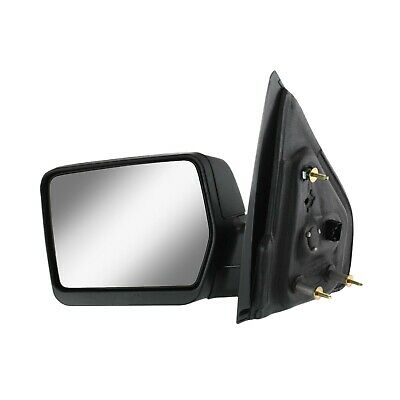 Power Mirror For 2004-2008 Ford F-150 Driver Side Textured Black Manual Folding