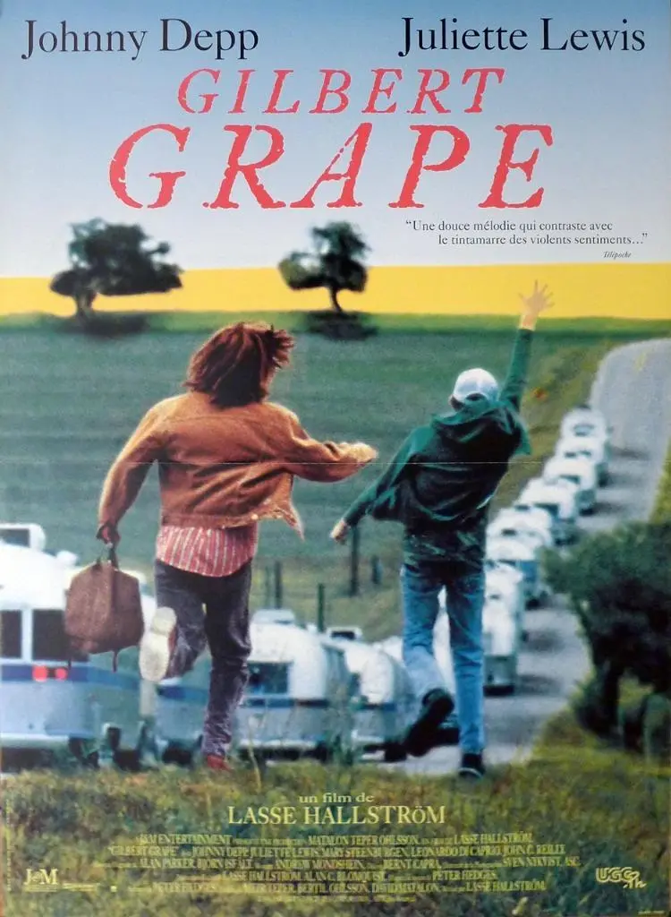 What's Eating Gilbert Grape - Depp / Dicaprio - Original French Movie Poster