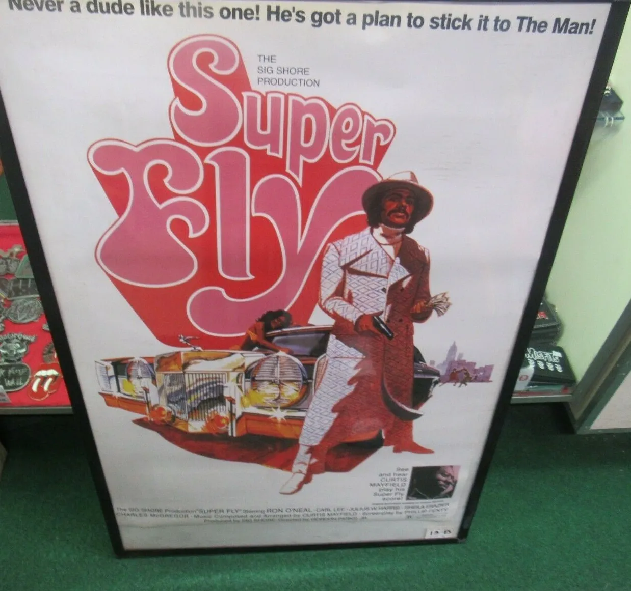 Super Fly  Poster New 1998 Rare Vintage Collectible Oop